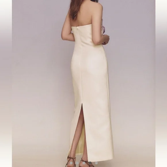 long pink dresses with sleeves Kai Maxi Dress in Pale Pink